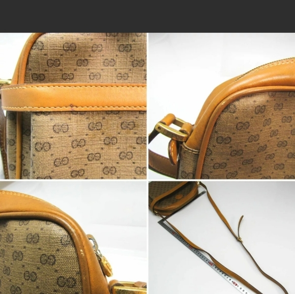 Gucci GG Canvas Ocher Color Shoulder - Picture 10 of 10